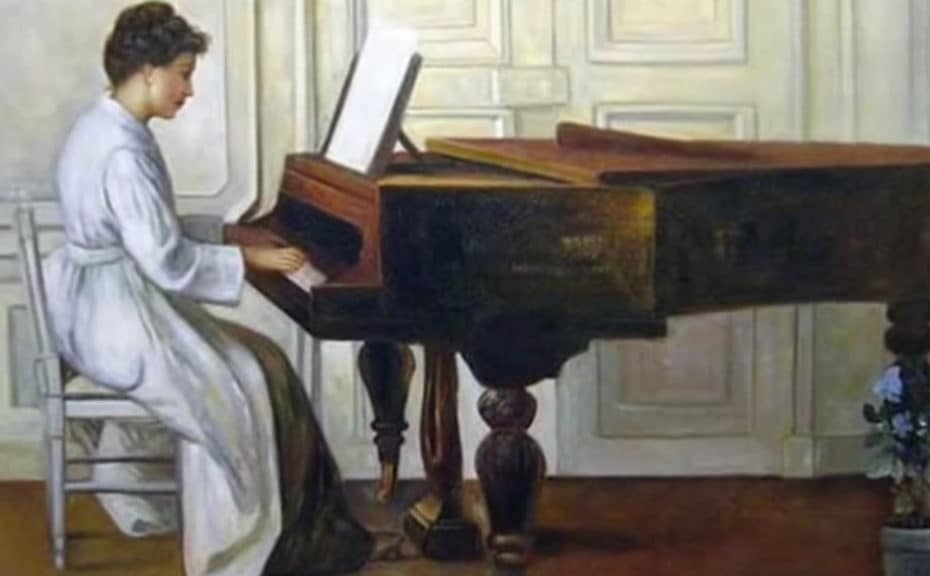 dipinto pianofrote da camera