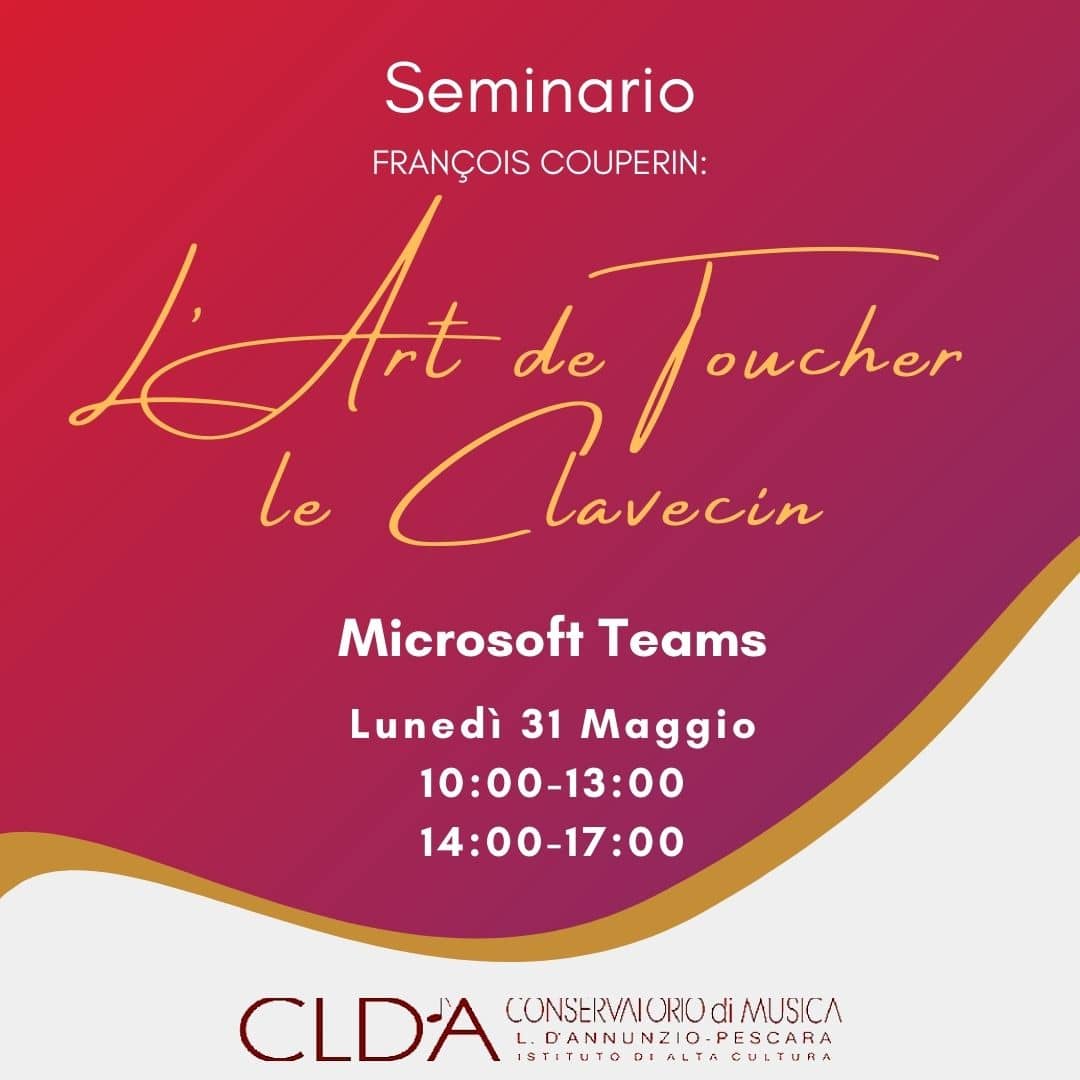 L'arte de toucher le clavecin - seminario massimo salcito