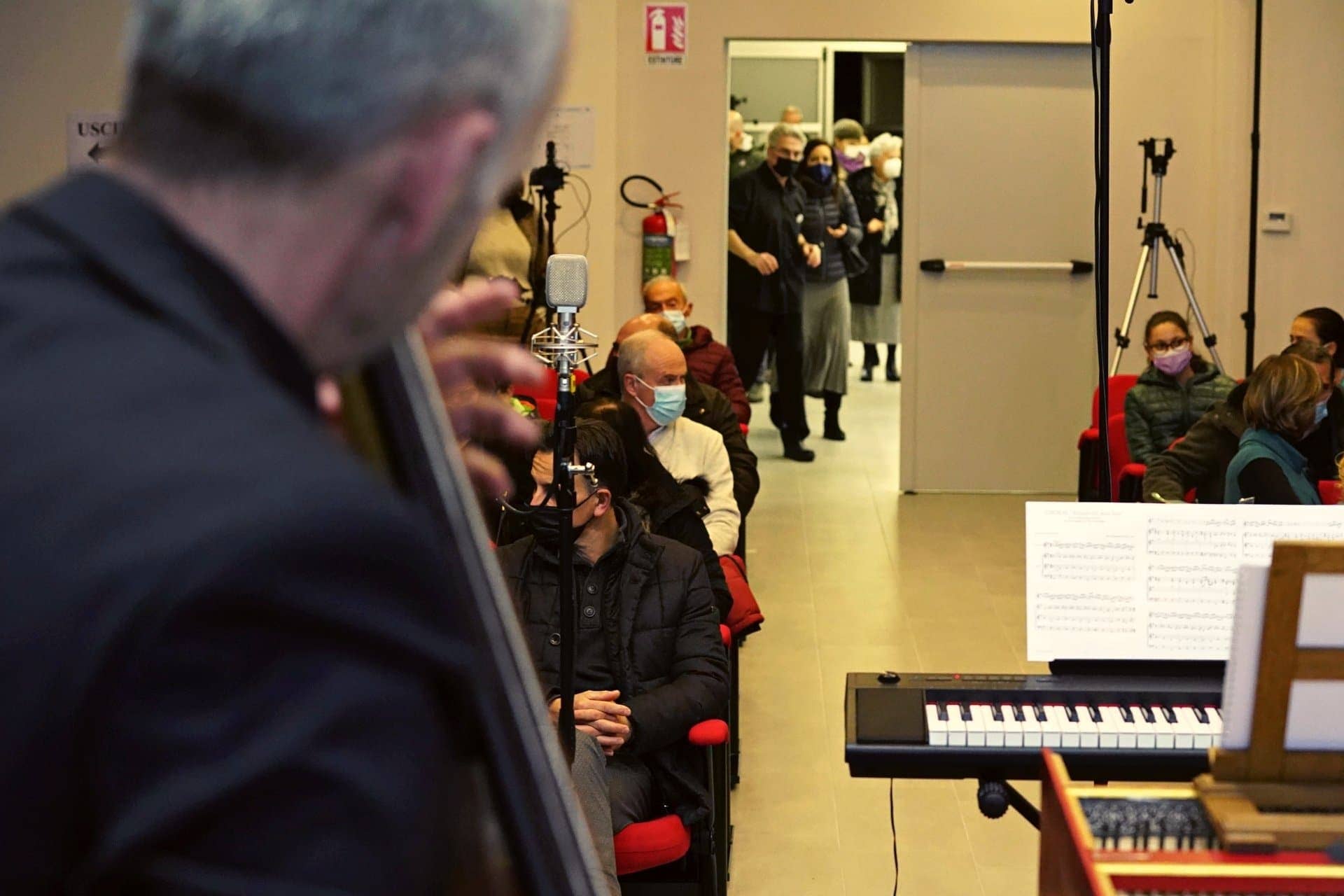 Preparativi Bach Caffè Zimmernmann Tempera Massimo Salcito