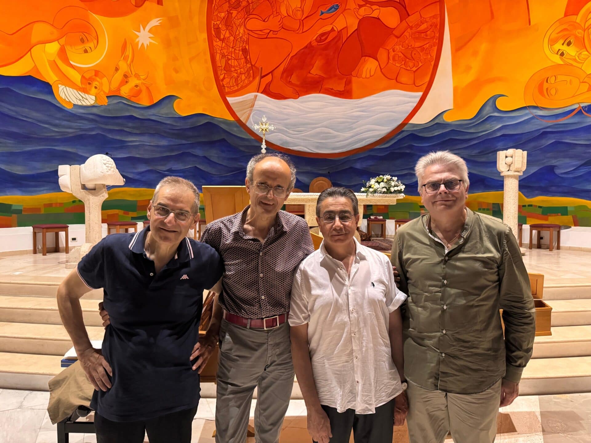 Massimo Salcito, Enrico Baiano, Vincenzo Corrado e Il presidente Mencattini
